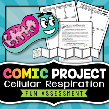 Preview of Cellular Respiration Project - Comic Strip Activity - Fun Assessment
