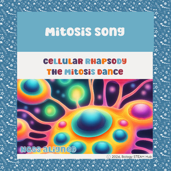 Preview of Cellular Rhapsody: The Mitosis Dance|A NGSS aligned song (FREE, Lyrics included)