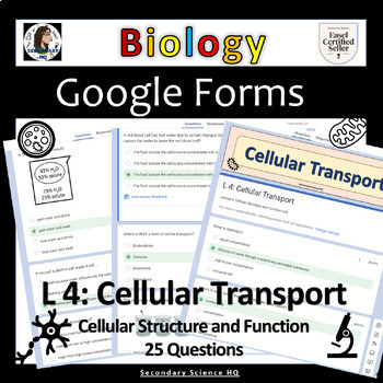 Preview of Cellular Transport | L4 | Cellular Structure and Function | Biology