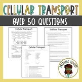 Cellular Transport Worksheets