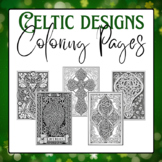Celtic Designs Coloring Pages | St. Patrick's Day Activity
