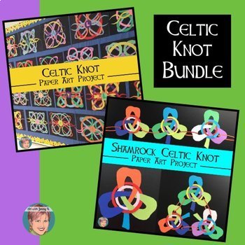 Preview of Celtic Knot Bundle:  Unique St. Patrick's Day Activities for Students!