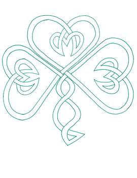 Preview of Celtic knot shamrock