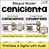 Bilingual Cinderella Fairy Tale Reader Easy Beginning Mini Book