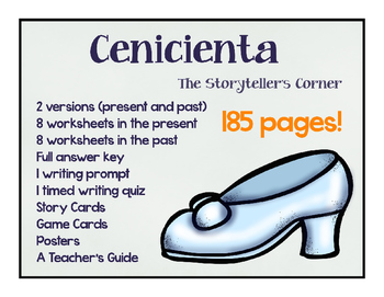Preview of Cenicienta - Spanish Fairytale in the Present and Past Tense