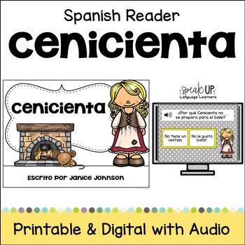 Preview of Cenicienta Spanish Simple Fairy Tale Reader Easy Beginning Mini Book