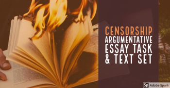 Preview of Censorship Argument & Text Set (and a little more)