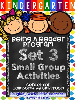Preview of Center For Collaborative Classroom - Being a Reader - Set Three - Activity Pages