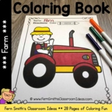 Farm Coloring Pages and Farm Animals Coloring Pages Coloring Book