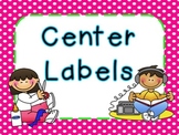 Center Labels Freebie (Bright Frames)