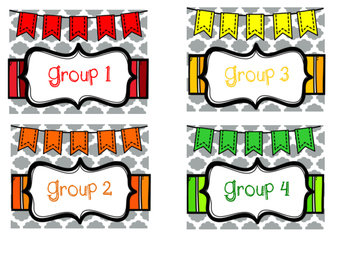 Preview of *****EDITED******Center Labels, Student Labels, and Bin Labels