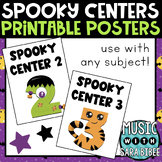 Center Numbers Posters {Halloween Theme}