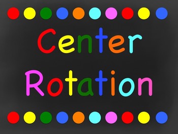 Preview of Center Rotation (Automatic Powerpoint)