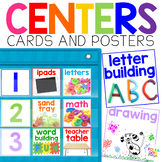 Center Signs with Labels and Center Rotation Chart Cards
