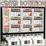 Center Rotation Chart | Boho Theme