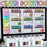 Center Rotation Chart | Pastel Rainbow