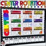 Center Rotation Chart | Primary Rainbow