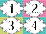 Number Cards {Editable}