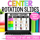 Center Rotation Slides for Reading and Math Digital Center