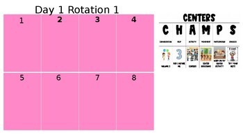 Preview of Center Rotations Powerpoint