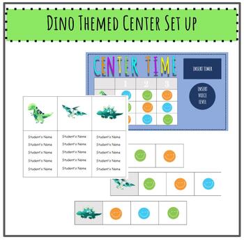 Preview of Center Set Up (Dino Theme)
