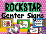 Center Signs Rock Star Theme