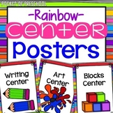 Center Signs for Preschool, Pre-K, and Kindergarten
