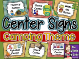 Center Signs - Camping