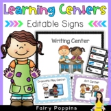 Center Signs (Editable)