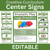 Editable Center Signs / Interest Area Signs (Creative Curriculum)