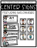 Center Signs {Melonheadz Edition}