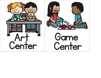 game center signs