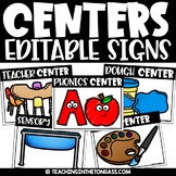 Center Rotation Clip Chart Stations Poster Signs