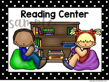 reading center sign