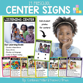 Center Signs for Preschool and PreK/TK