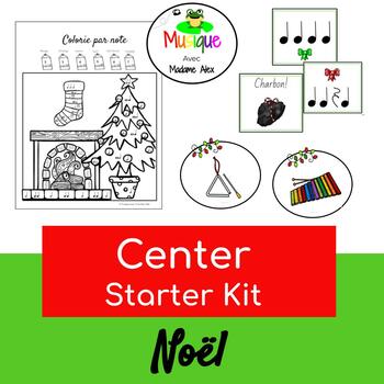 Preview of Center Starter Kit: Noël