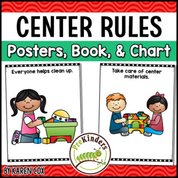 Preview of Center Time Rules and Expectations | Positive Behavior Management