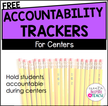 Preview of Centers Accountability Trackers
