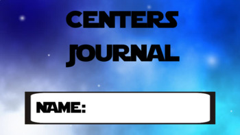 Preview of Centers Journals labels