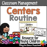Centers | Preschool Classroom Routine
