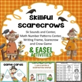 Centers and Writing Frames:  Skillful Scarecrow PDF