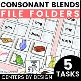 Centers by Design: Blends File Folder Tasks L S & R Blends