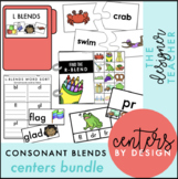 Centers by Design: Consonant Blends Activities & Centers B