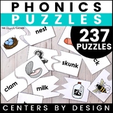Centers by Design: Phonics Puzzles Bundle