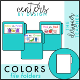 Centers by Design: Sorting Colors File Folder Tasks