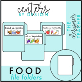 Centers by Design: Sorting Food File Folder Tasks