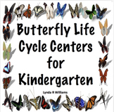 Centers for Life Cycle of a Butterfly Kindergarten