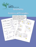Centers of Triangles