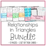 Centers of Triangles & Relationships in Triangles Bundle
