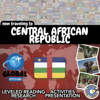 Preview of Central African Republic - Global Studies - Reading, Slides & Digital INB